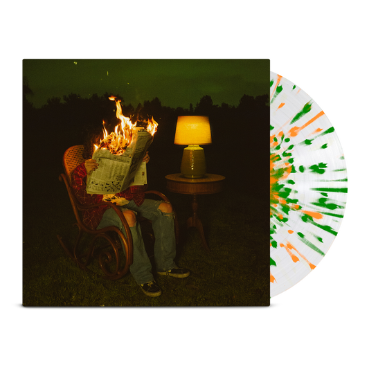I Hope Hell Isn’t Real Vinyl (Ultra Clear with Opaque Orange)